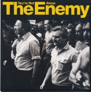 vinyl single cover for the enemy mix engineer for BBC session
